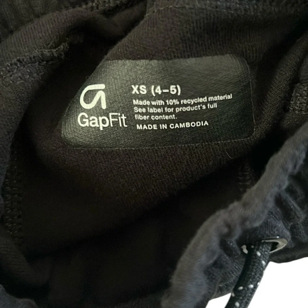 GapFit Boys Black Athletic Shorts